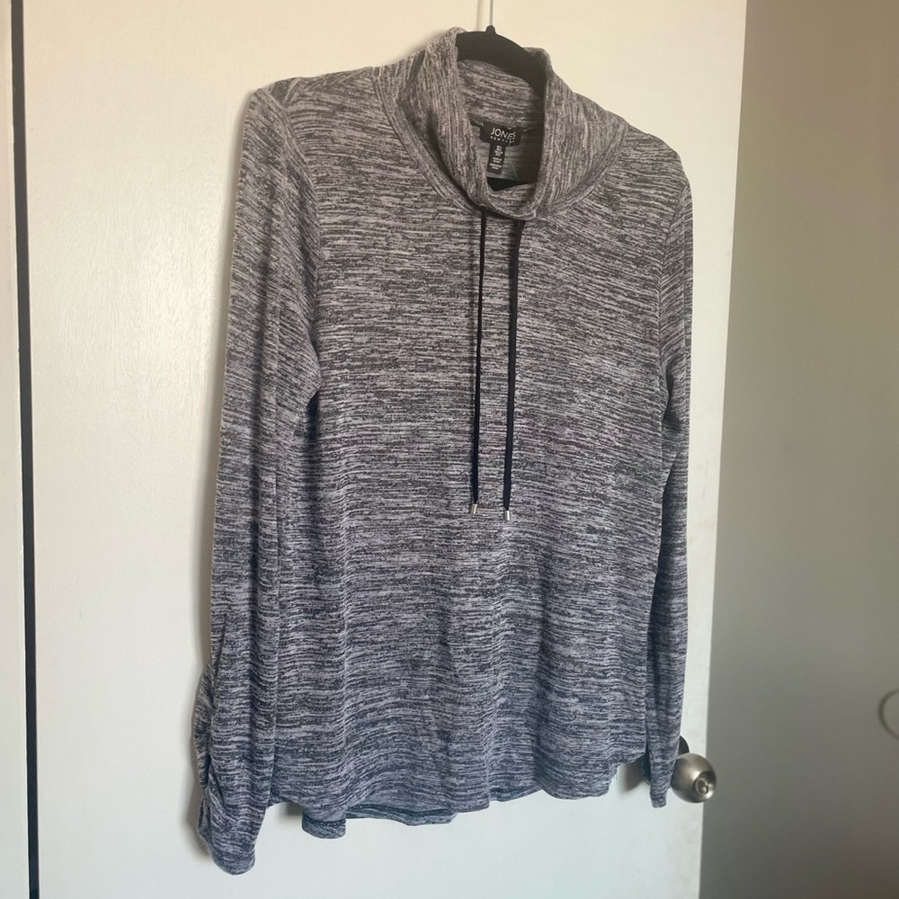 Jones New York Cowl Neck Lightweight Sweater - Size L - Picture 2 of 14